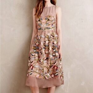 Anthropologie Moulinette Soeurs Novelette Dress